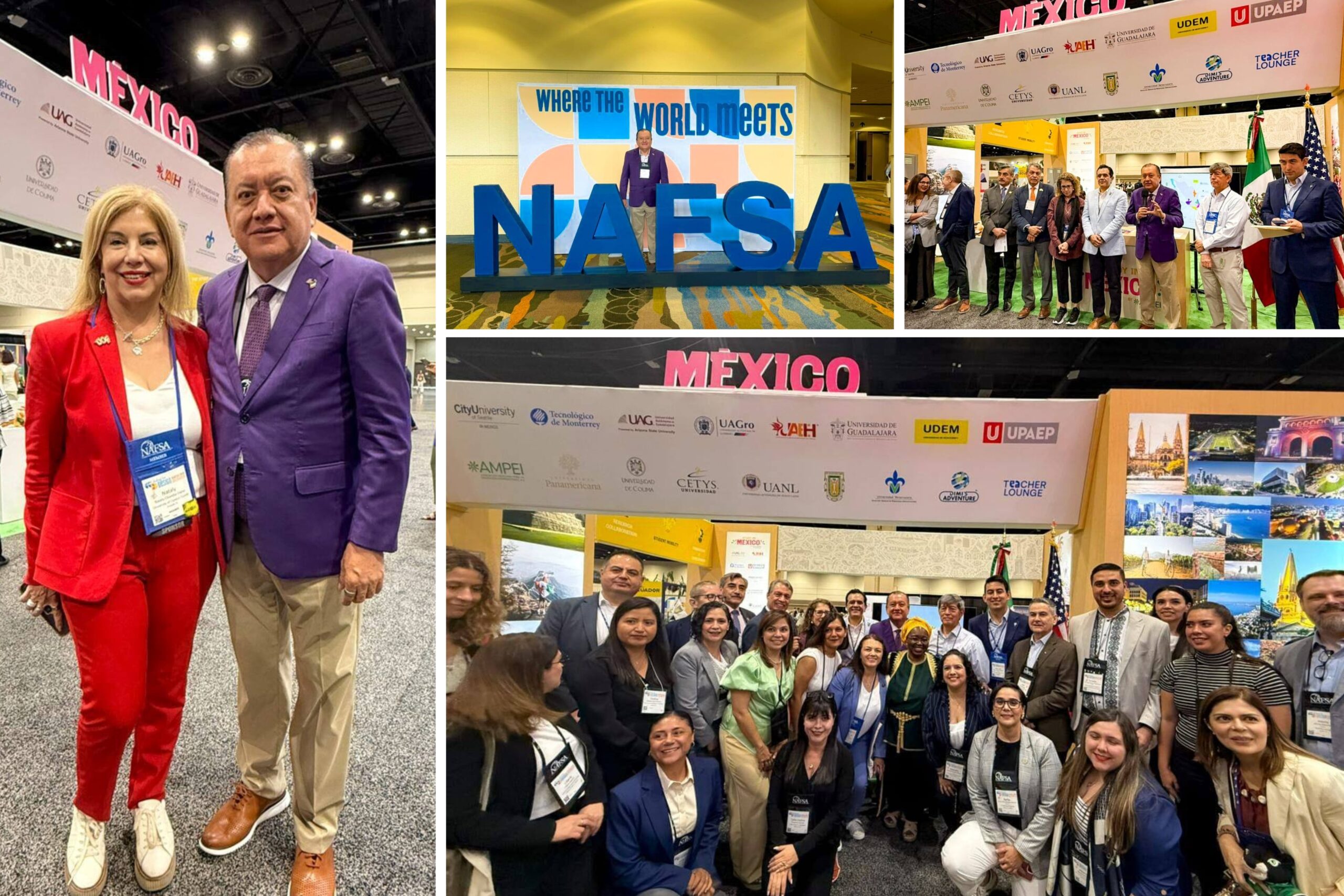 La UAGro, presente en la cumbre educativa NAFSA 2026 en Estados Unidos