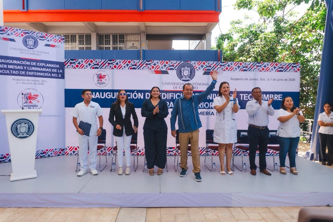 Inaugura Saldaña nuevo edificio en Enfermería de la UAGro cuya inversión fue de casi 17mdp