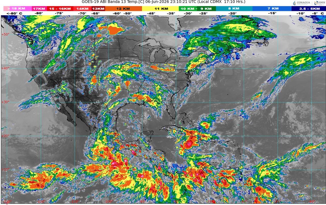 Alertan por intensas lluvias en Guerrero; podría generarse una tormentra tropical