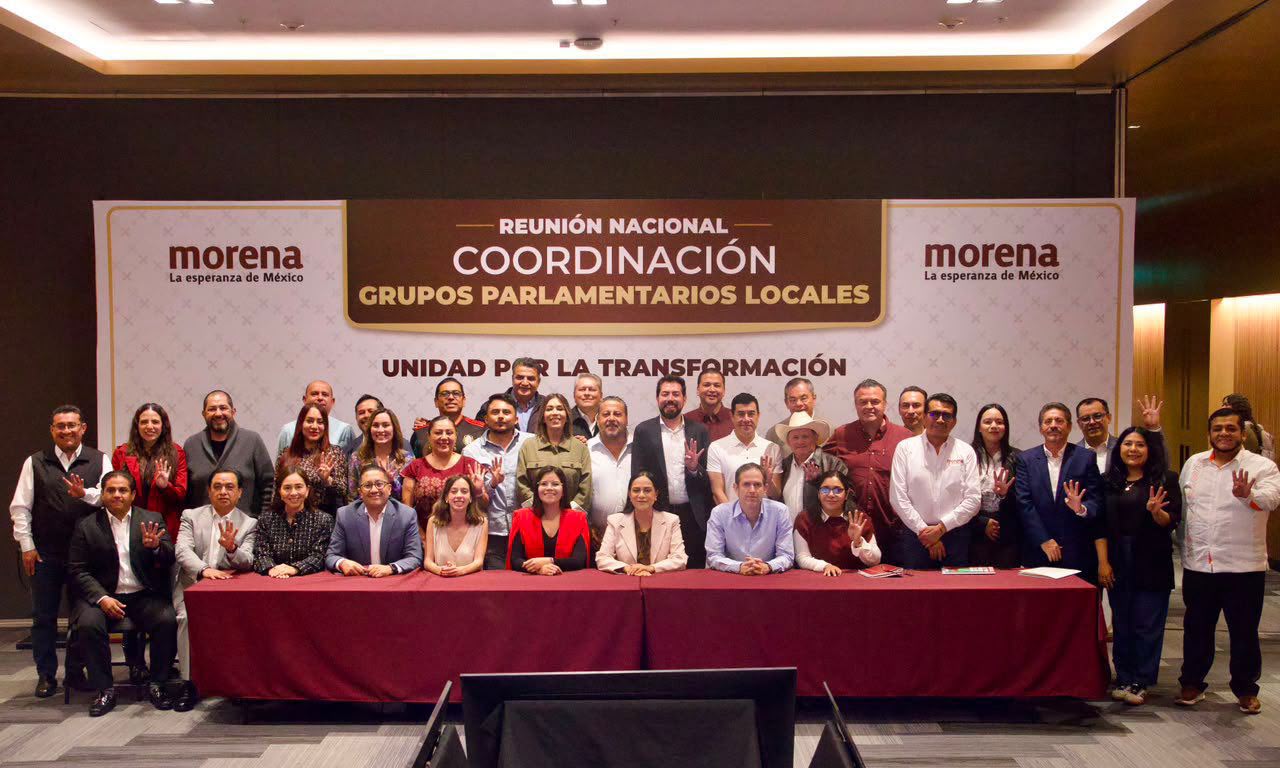 Participa Badillo en Reunión Nacional de Coordinadores Parlamentarios de Morena