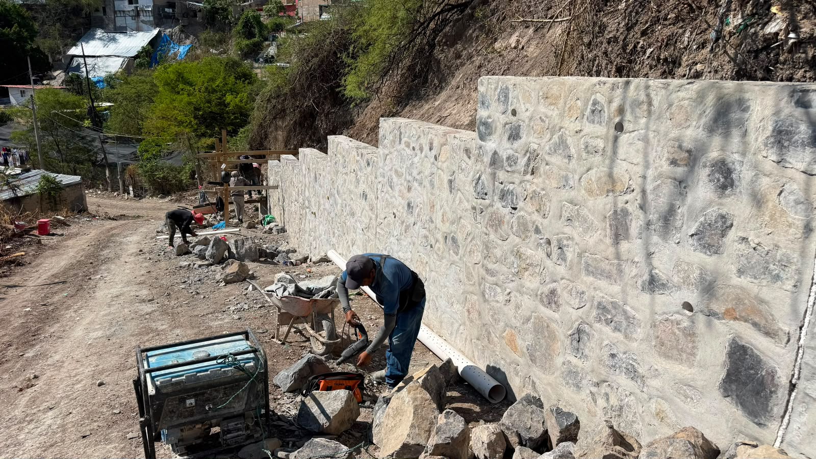 Avanzan obras para la mejora de la infraestructura social en Zumpango del Río