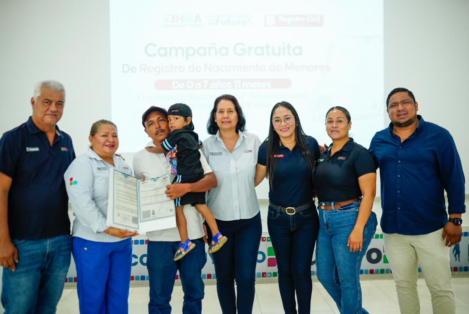 El Gobierno de Zihuatanejo fortalece el derecho a la identidad con campaña gratuita del Registro Civil