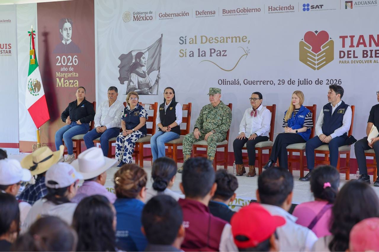La paz y la transformación se construye atendiendo las causas y llevando bienestar a las comunidades: Evelyn Salgado