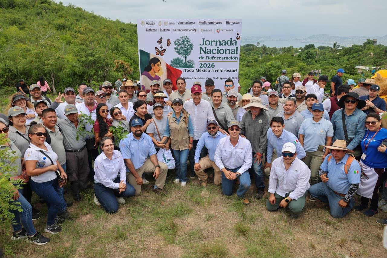 Suma Evelyn Salgado a Guerrero a la Jornada Nacional de Reforestación