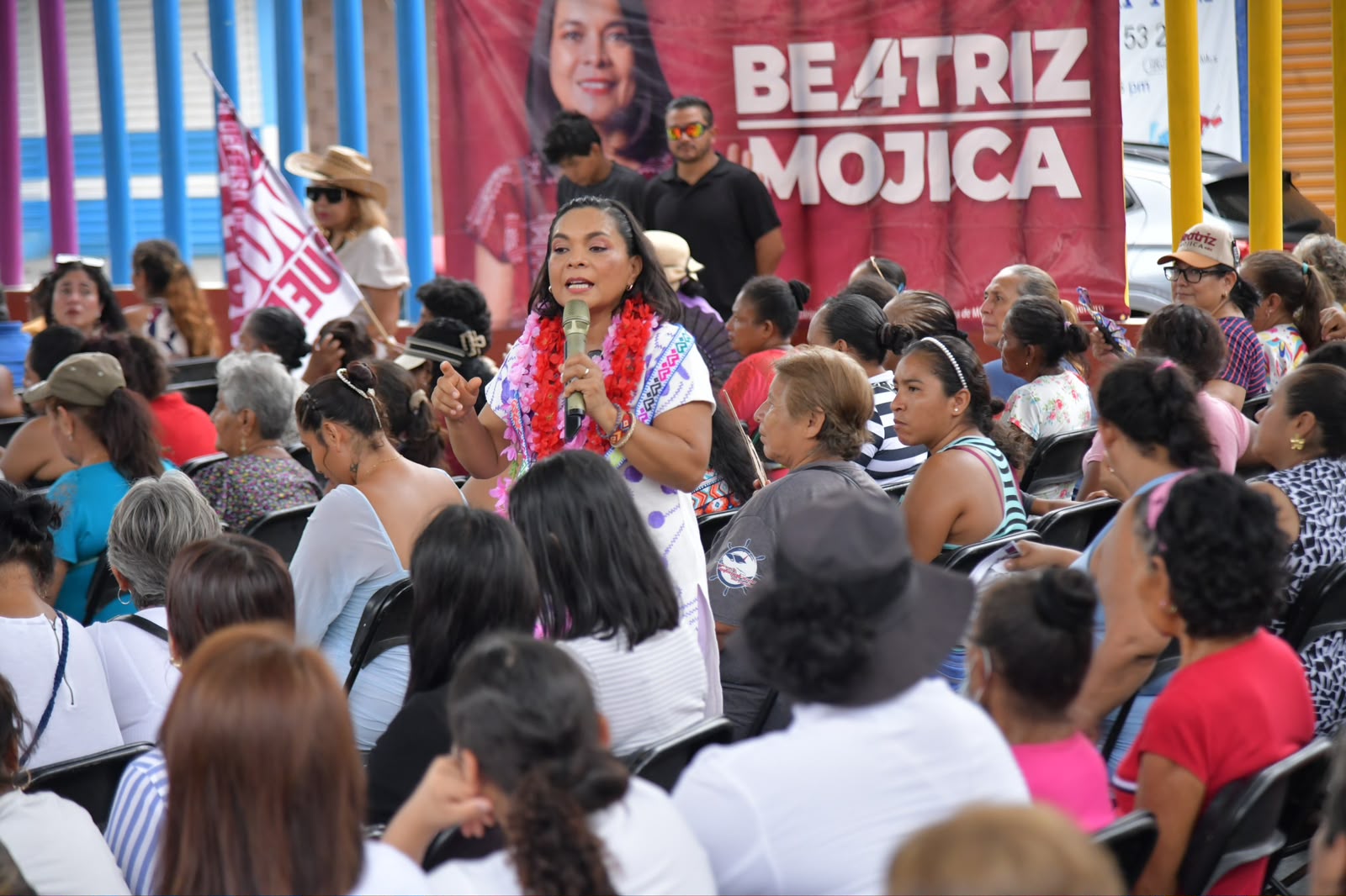 Más de mil mujeres cierran filas con Claudia Sheinbaum y Beatriz Mojica en La Progreso
