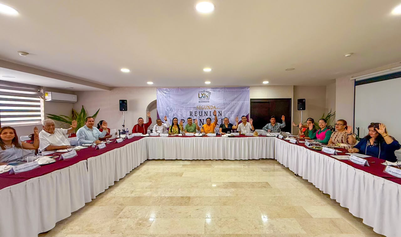 Destaca Joaquín Badillo diálogo y consenso en plenaria del Grupo Parlamentario de Morena en el Congreso de Guerrero