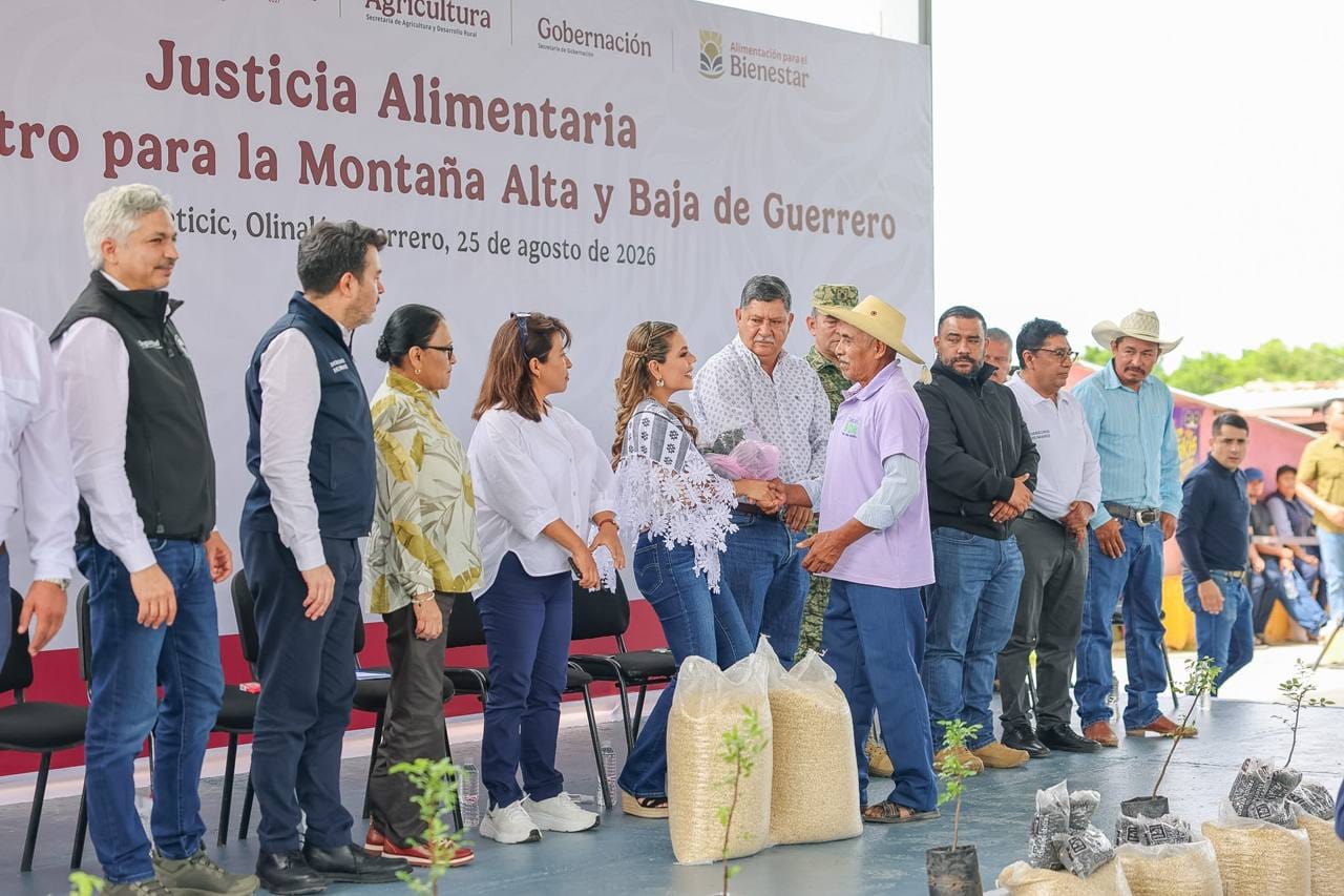 Llevan Evelyn Salgado y Rosa Icela Rodríguez programa de justicia alimentaria del Plan Maestro para la Montaña