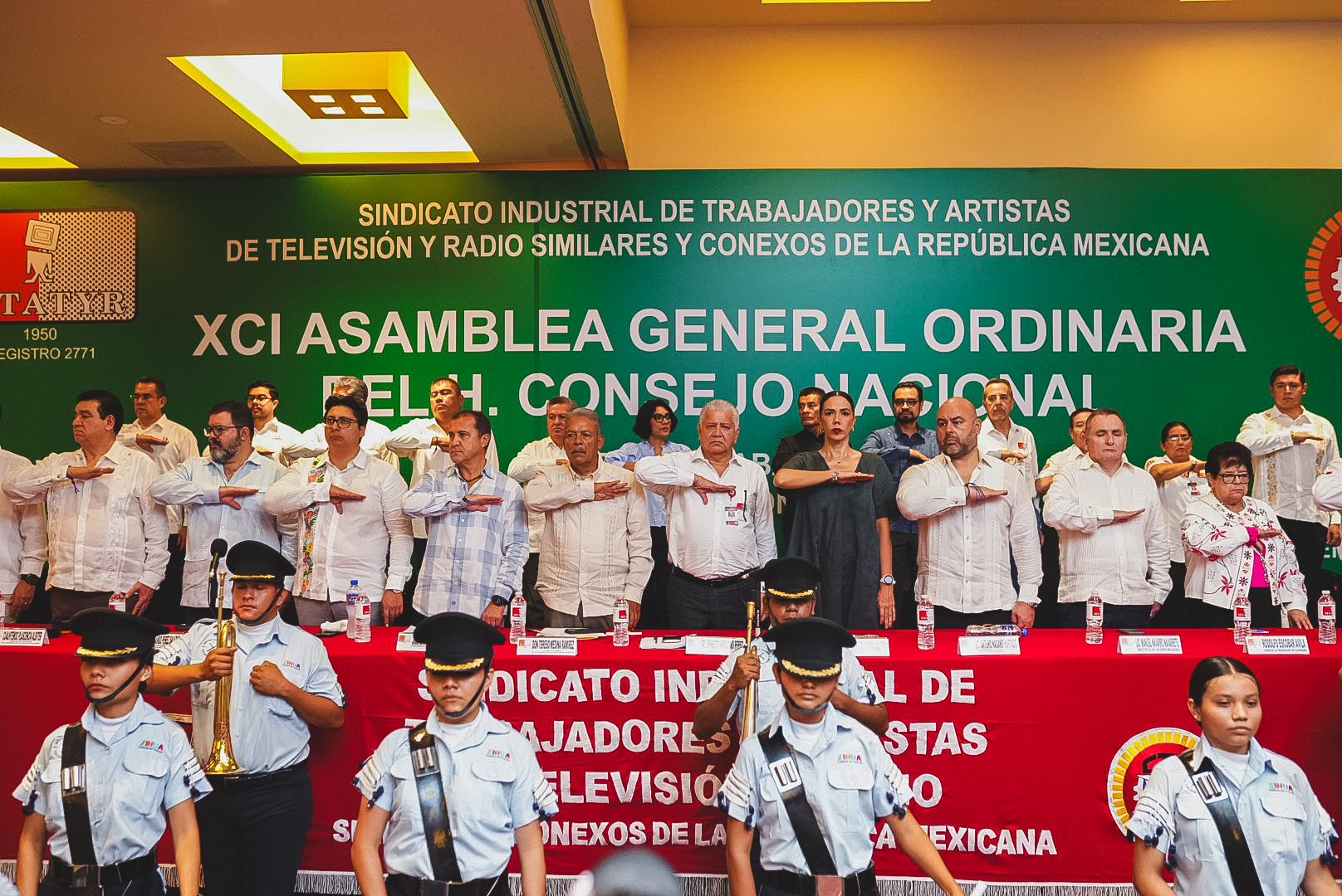 Participa Liz Tapia en la inauguración de Asamblea General Ordinaria de SITATYR-CTM en Zihuatanejo