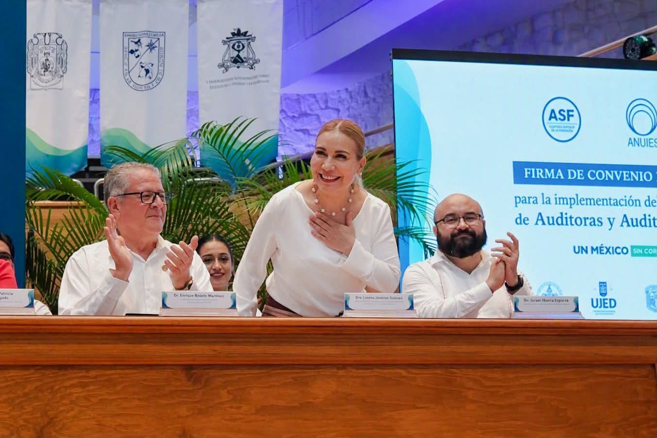 Suma Leticia Jiménez a la UAGro al Programa Nacional de Auditoras y Auditores Universitarios