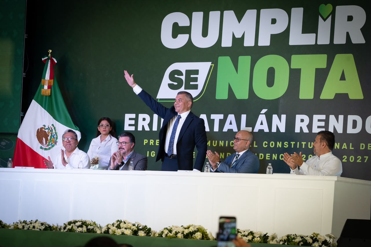 Iguala, con paz social, obra históricas y reactivación económica, destaca Erik Catalán en su 2do Informe