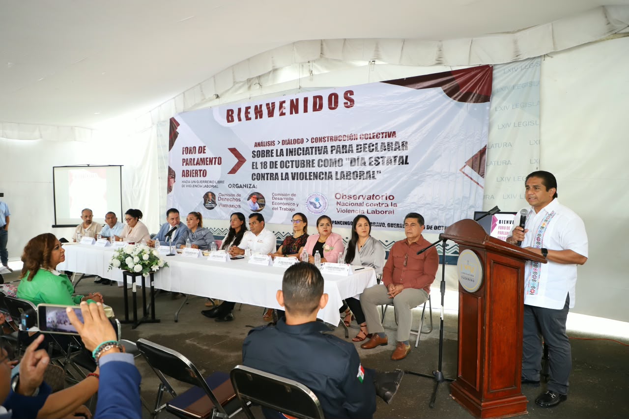 Realiza Congreso del Estado el foro “Hacia un Guerrero libre de violencia laboral”