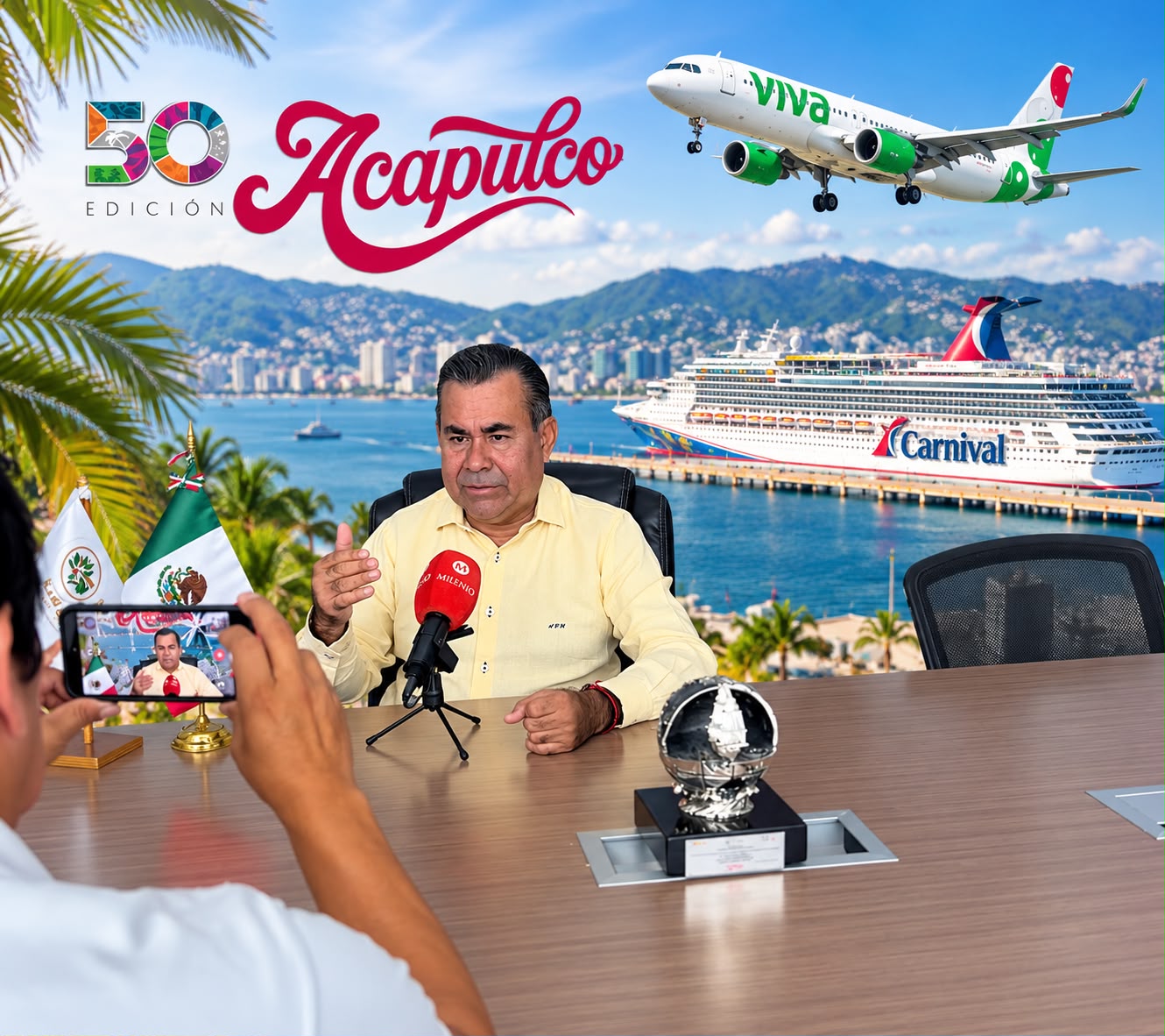 Acapulco vuelve a brillar y fortalece su proyección internacional con nuevas alianzas turísticas